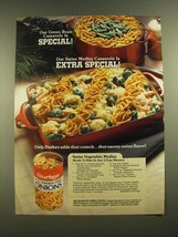 1988 Durkee French Fried Onions Ad - Swiss Vegetable Medley Recipe - £14.48 GBP
