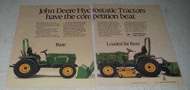1988 John Deere 855 Tractor Ad - Have the Competition Beat - £14.76 GBP