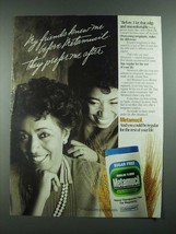 1988 Metamucil Fiber Ad - My Friends New Me Before Metamucil - £14.73 GBP