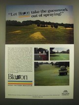 1988 Milliken Chemicals Blazon Spray Pattern Indicator Ad - $18.49