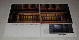 1988 Mitsubishi Home Theater Systems Ad - Best Theaters - $18.49