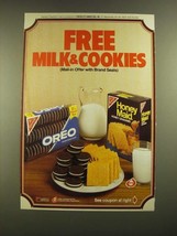 1988 Nabisco Oreo Cookies and Honey Maid Grahams Ad - £14.78 GBP