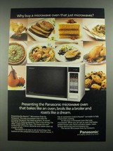 1988 Panasonic Gemini Microwave Oven Ad - Why Buy - $18.49