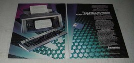 1988 Panasonic Personal Word Processor Ad - It's Too Smart - $18.49