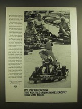 1988 Phillips 66 Petroleum Ad - Kids Take Driving More Seriously - £14.60 GBP