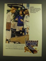 1988 Snickers Candy Bar Ad - Practice Makes Perfect - £14.78 GBP