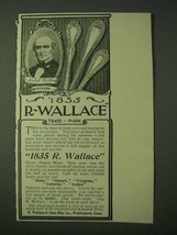 1900 1835 R. Wallace silverware Ad - £14.78 GBP