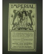 1900 Imperial Bicycles Ad - £14.78 GBP