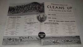 1934 Remington Palma Match Ammunition Ad - Palma match cleans up - $18.49