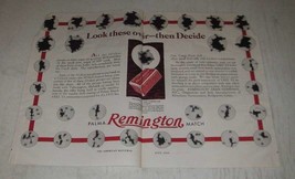1933 Remington Palma Match Ammunition Ad - Look these over - $18.49