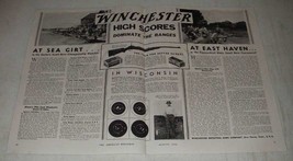 1933 Winchester Model 52 Small Bore Match Rifle and Precision Ammunition Ad - £14.50 GBP