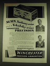 1934 Winchester Precision Ammunition Ad - Harry Anthony and Sam Tekulsky - £14.45 GBP