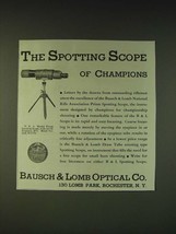 1935 Bausch &amp; Lomb N.R.A. Model Prism Spotting Scope Ad - £14.48 GBP