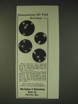 1935 Harrington & Richardson H&R Sportsman Revolver Ad - Extraordinary 50 yard  - $18.49