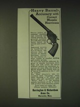 1935 Harrington & Richardson H&R USRA Model Pistol Ad - Heavy barrel accuracy  - $18.49