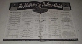 1935 Remington Palma Match Ammunition Ad - F. Kenneth Van Houten - $18.49