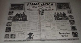 1935 Remington Palma Match Ammunition Ad - Wilkes-Barre Rifle and Pistol Club - £14.49 GBP
