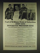 1935 Winchester EZXS Ammunition and 52 Target Rifle Ad - at Columbus - £14.48 GBP