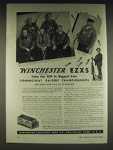 1935 Winchester Precision EZXS Ammunition and Model 52 Target Rifle Ad  - £14.78 GBP