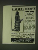 1936 A.F. Stoeger Olympic Pistol Grip Ad - £13.80 GBP