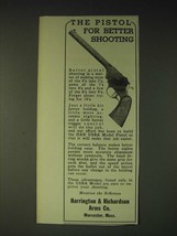 1936 Harrington & Richardson H&R USRA Model Pistol Ad  - $18.49