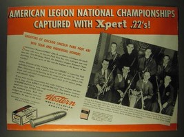 1940 Western Xpert Ammunition Ad - Lincoln Park American Legion Post No. 481  - £14.73 GBP