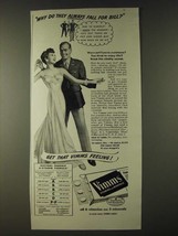 1943 Vimms Vitamins Ad - Why do they always fall for Bill? - £14.50 GBP