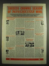 1939 Winchester Ammunition Ad - McDonie, Lewis, Bittner, Grollimund, Gwilliam - $18.49