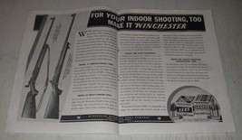 1940 Winchester Model 75 Target Rifle &amp; Model 52 Heavy Barrel Target Rifle Ad  - £14.78 GBP