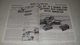 1942 Remington Palma Kleanbore and Police Targetmaster Ammunition Ad - G... - £14.50 GBP