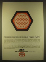 1963 General Tire Ad - AGN ML-1 Mobile Nuclear Power Plant - $18.49