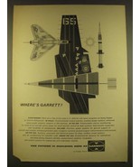 1963 Garrett Corporation Ad - Where&#39;s Garrett? - £14.54 GBP