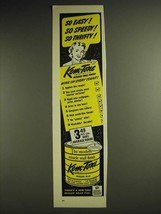 1948 Sherwin-Williams Kem-Tone Paint Ad - So easy! So speedy! So Thrifty! - £14.73 GBP