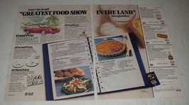1983 Kraft Food Ad - Enter the Kraft Greatest food show in the land sweepstakes - £14.46 GBP