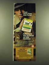 1983 Purina Top Secret Concentrated Cat Litter Deodorizer Ad - £14.44 GBP