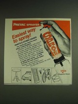 1984 Preval Sprayer Ad - Easiest way to spray - $18.49