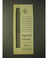 1958 Lambert and Butler Imperial Cheroots Ad - These very good mild ciga... - £14.55 GBP