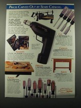1986 Sears Craftsman Tools Ad - Prices carved out by Sears Catalog - £14.78 GBP