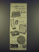 1959 Stratton Ad - FM.258 Calendar, FM.218 Fonopad, FM.214 Fonopad - £14.54 GBP