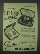 1959 Stratton Cuff Links S.313 and V.842 Ad - Cuff Links for Xmas - £14.54 GBP
