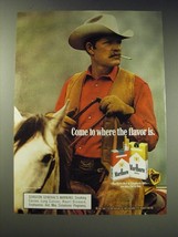1987 Marlboro Cigarettes Ad - Come to where the flavor is - £14.46 GBP