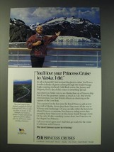 1987 Princess Cruises Ad - Gavin MacLeod - You&#39;ll love your Princess Cruise  - £14.58 GBP