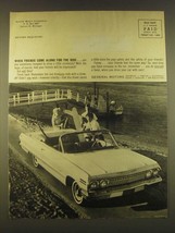 1963 General Motors Chevrolet Convertible Ad - When Friends come along - $18.49