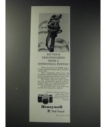 1963 Honeywell Pentax Camera Ad - Do your frogwatching with a Honeywell ... - £14.54 GBP