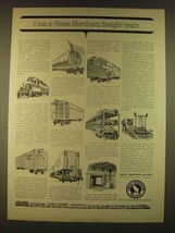 1963 Great Northern Railway Ad - I am a Great Northern freight train - £14.48 GBP