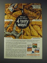 1963 McCormick-Schilling Spices Ad - Make your chicken different 4 tasty ways! - $18.49