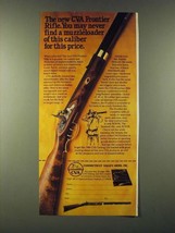 1980 CVA Connecticut Valley Arms Frontier Rifle Ad - NICE - $18.49