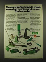1980 Omark RCBS Reloading Accessories Ad - Funnel, Powder Trickler, Primer Tray - £14.78 GBP