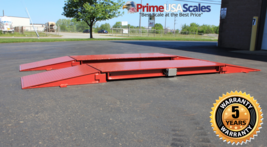 USA Measurements 7&#39;x30&quot; Axle Scale 60,000 lb x 10 lb with a 5 Year Warranty - £4,664.00 GBP