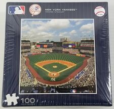 N) New York Yankees Yankee Stadium Official MLB 100 Piece 12"×12" Puzzle... - $9.89